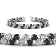 Stunning Two Row Tennis Bracelet